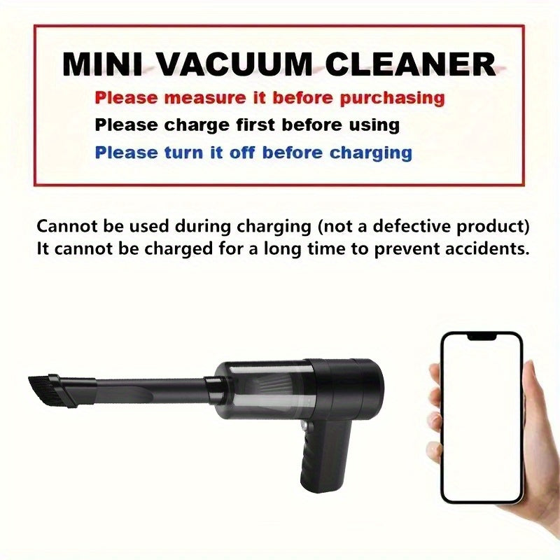 AutoVac: Handheld Car Vacuum